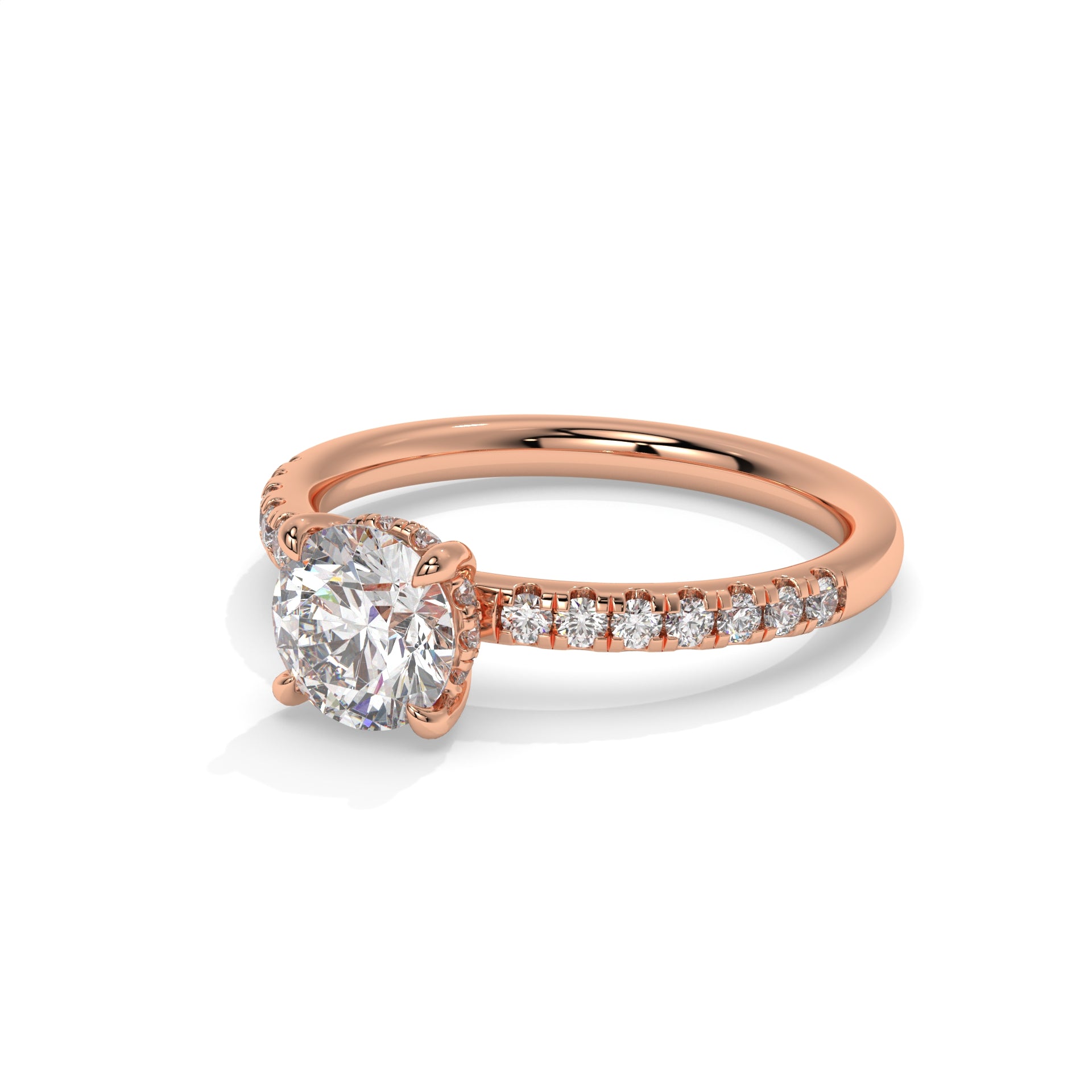 14K Rose Gold - 1.30