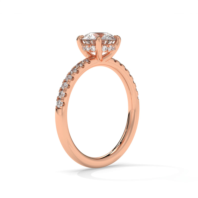 14K Rose Gold - 1.30