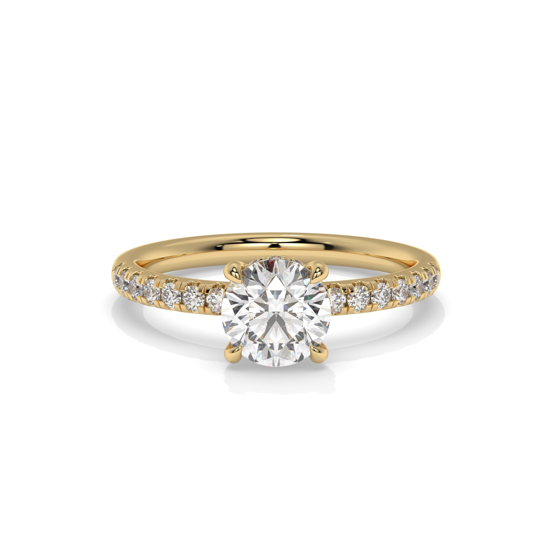 14K Yellow Gold - 1.30