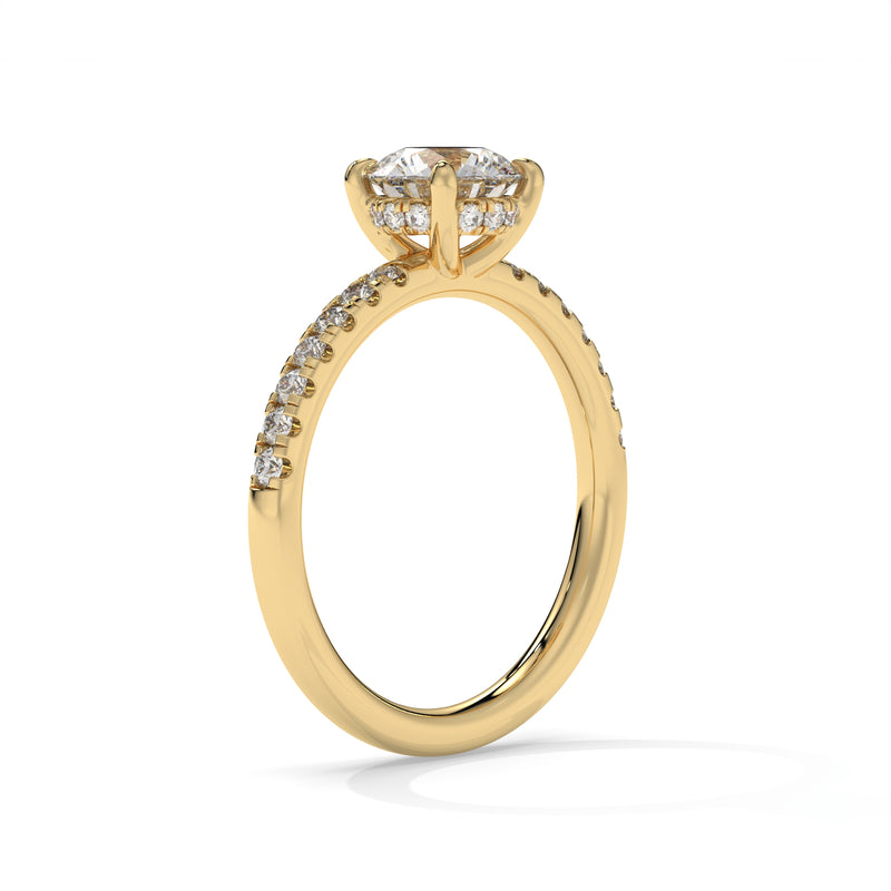 14K Yellow Gold - 1.30