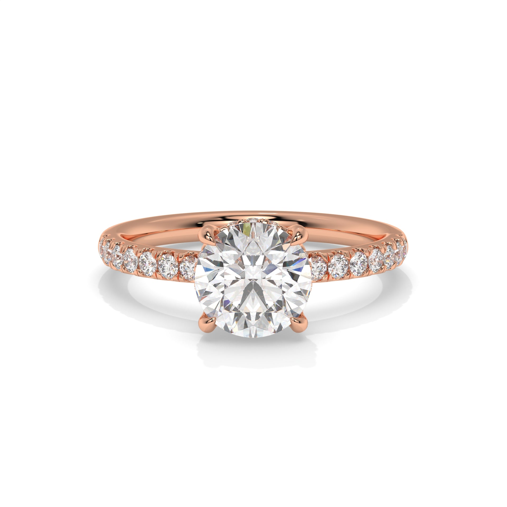 14K Rose Gold - 1.80