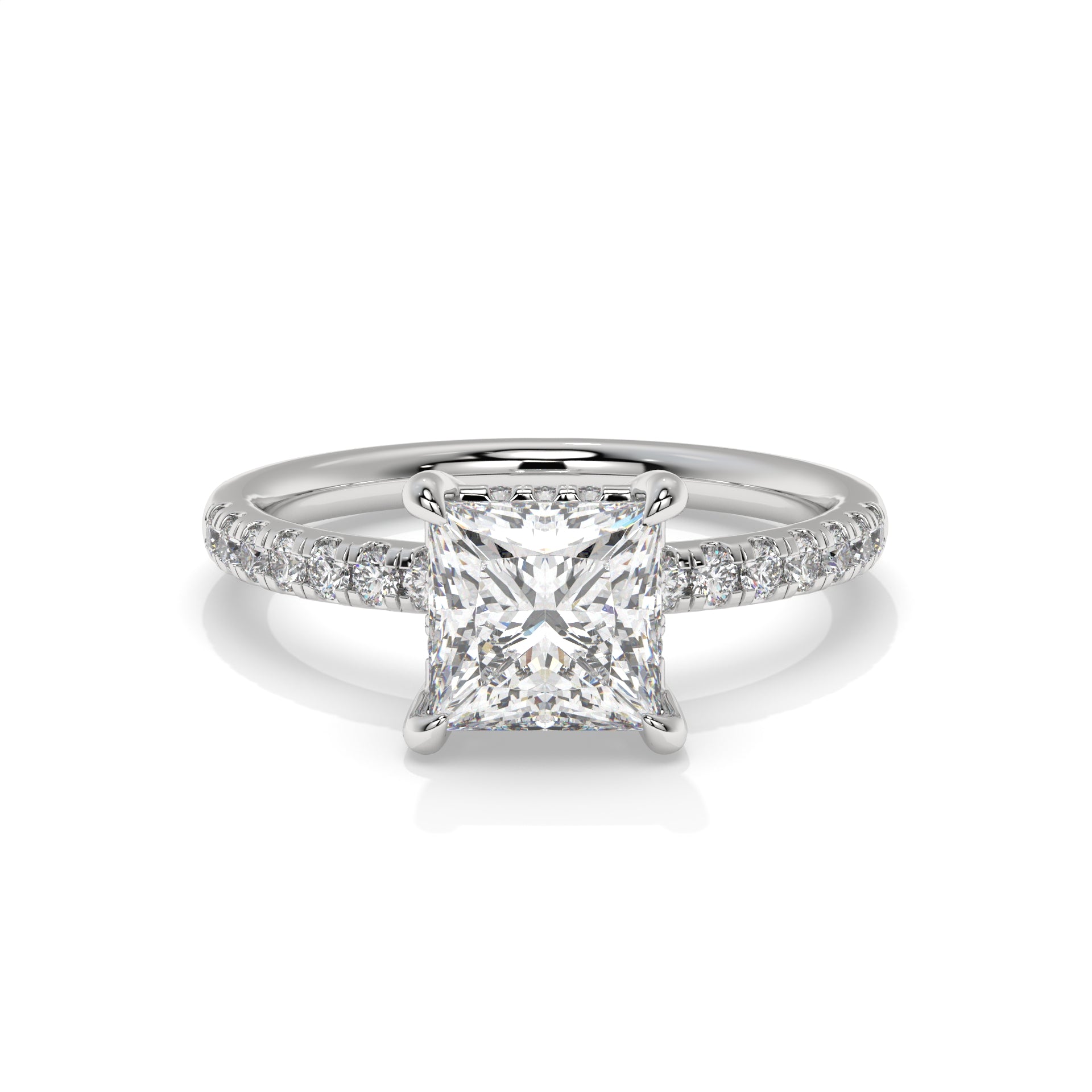 14K White Gold - 1.80