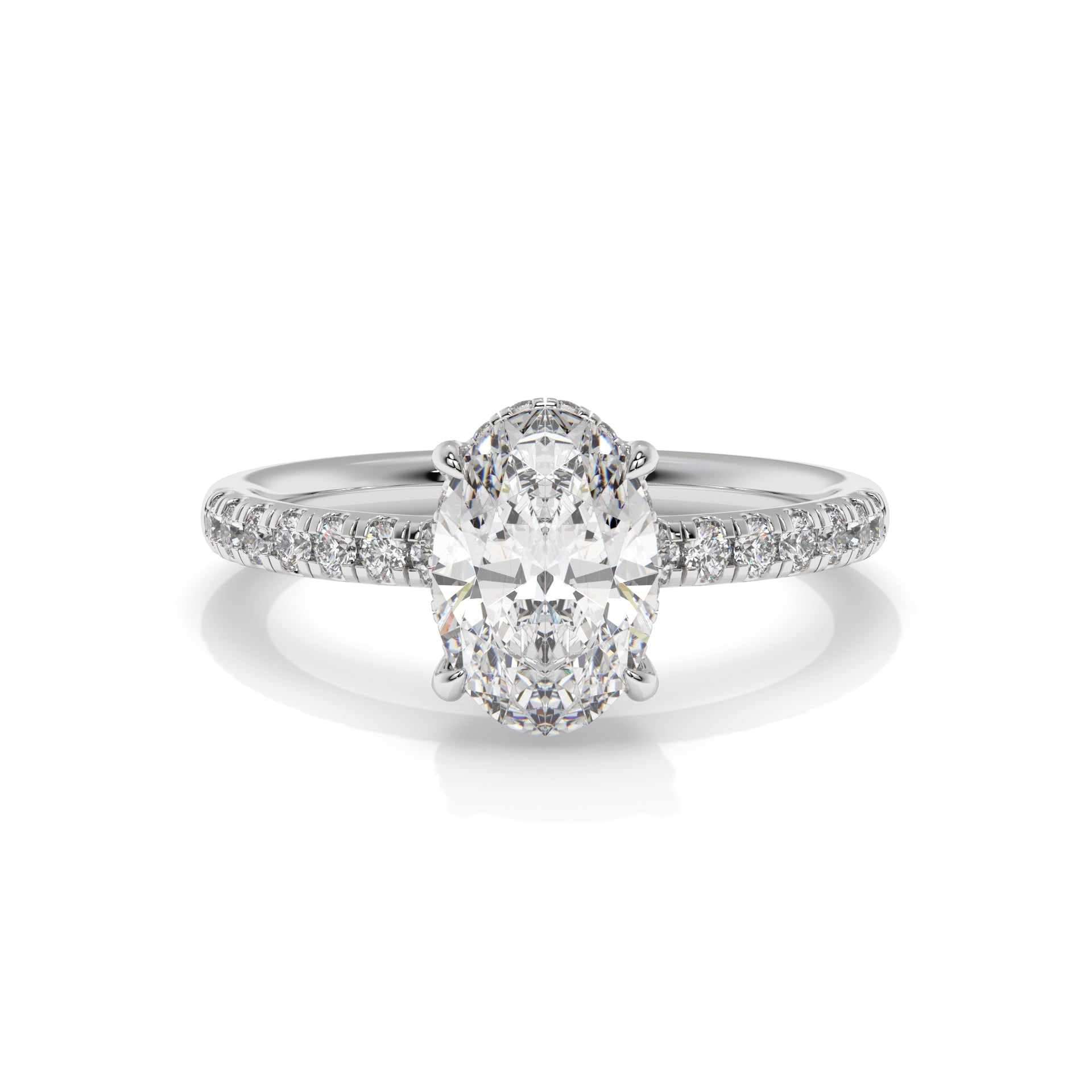 14K White Gold - 1.80
