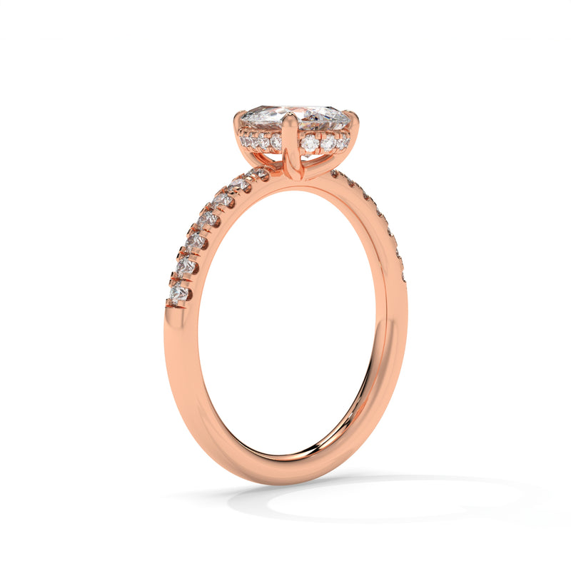 14K Rose Gold - 1.30
