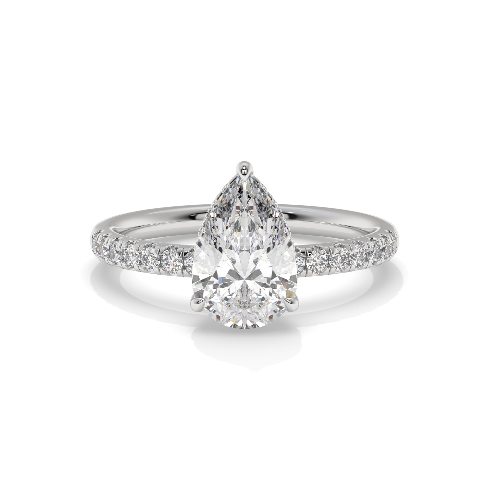 14K White Gold - 1.80