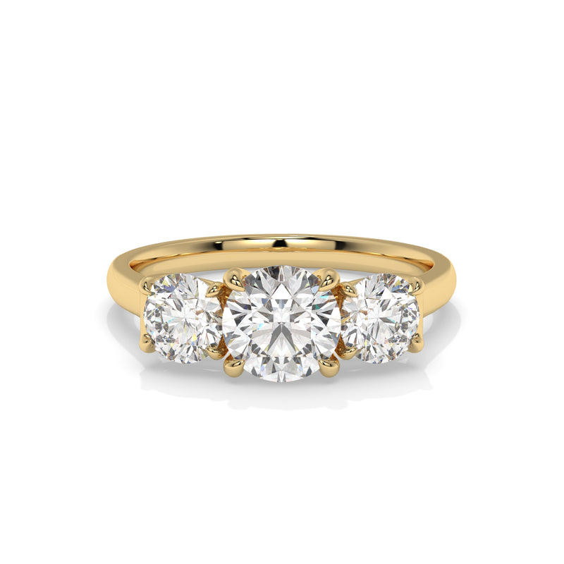 18K Yellow Gold - 2.00