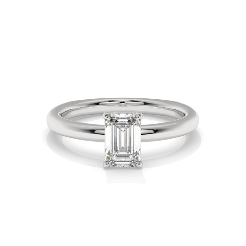 14K White Gold - 1.00