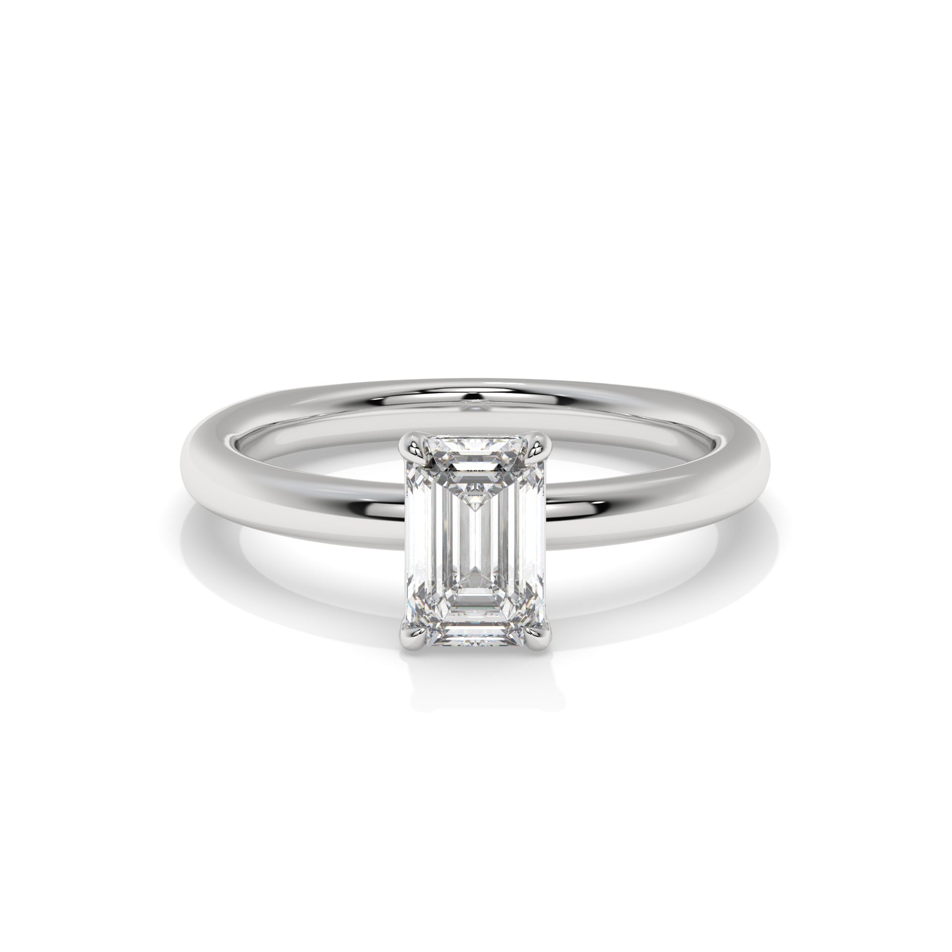 18K White Gold - 1.00