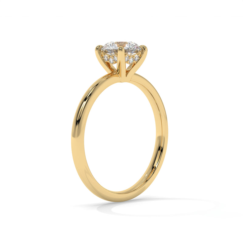 14K Yellow Gold - 1.05