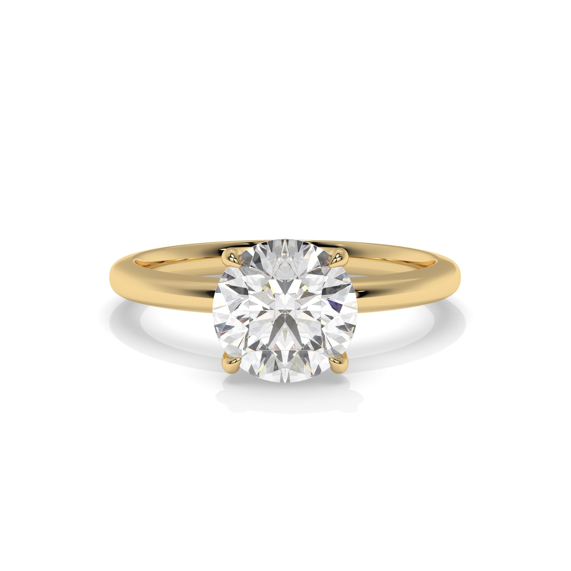 18K Yellow Gold - 2.05