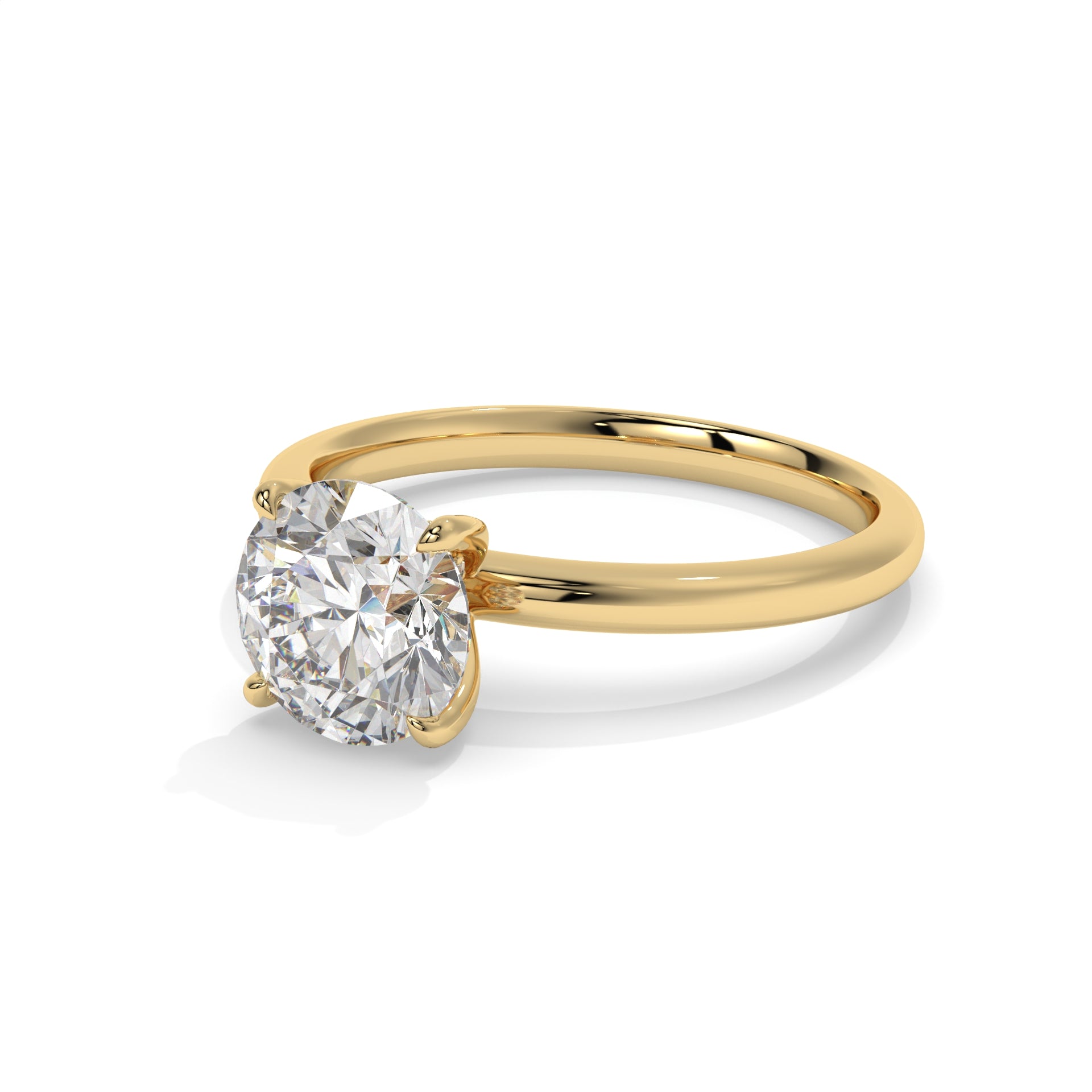 18K Yellow Gold - 2.05