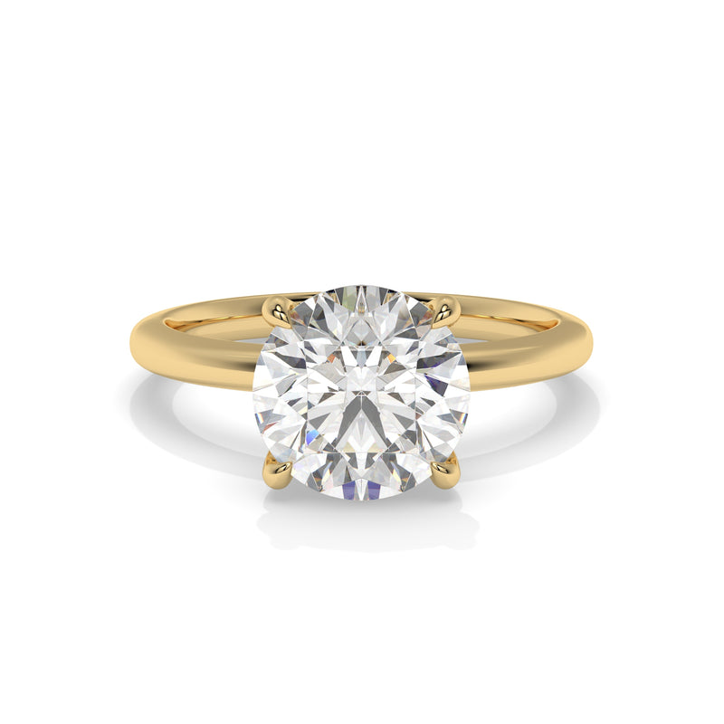 18K Yellow Gold - 3.05