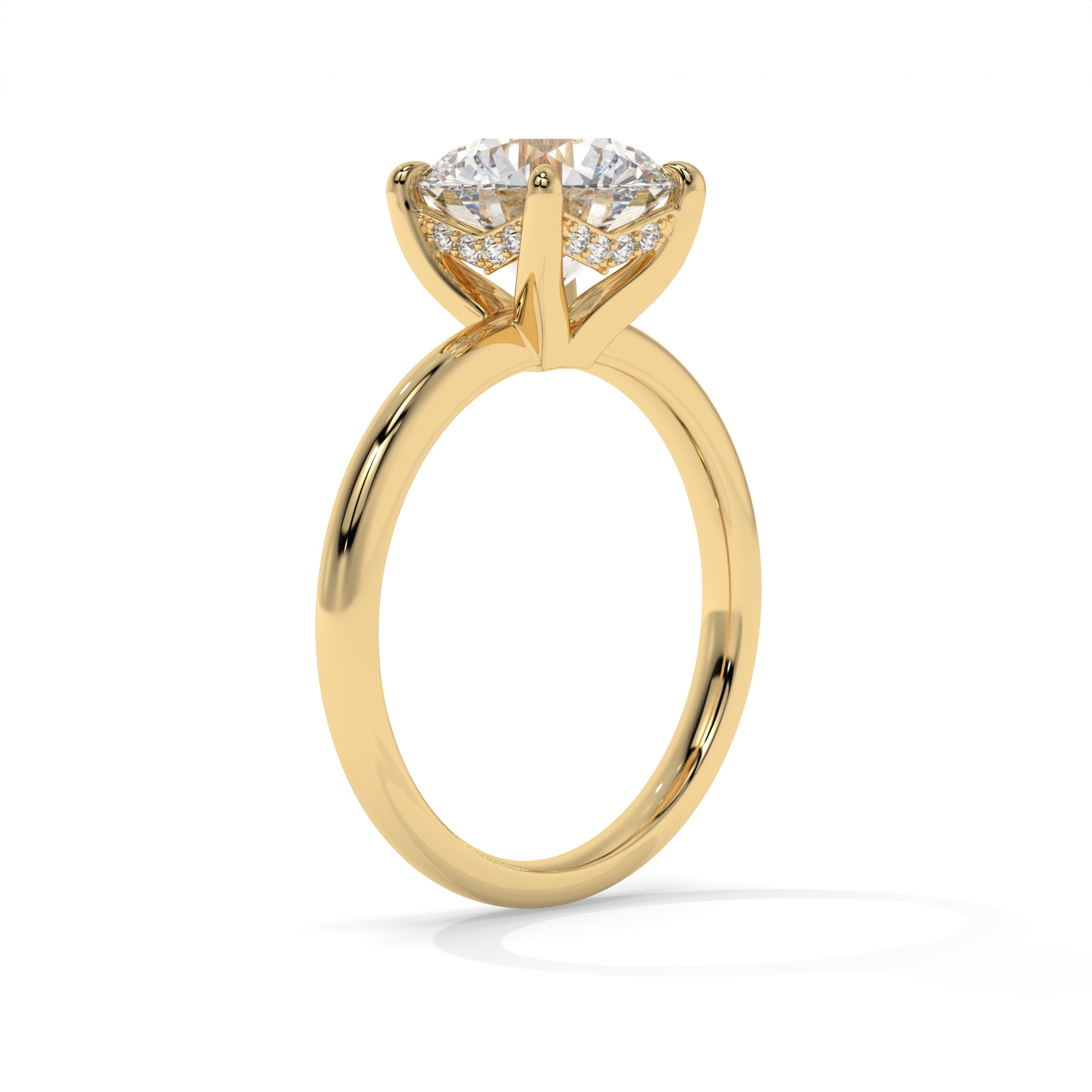 18K Yellow Gold - 3.05