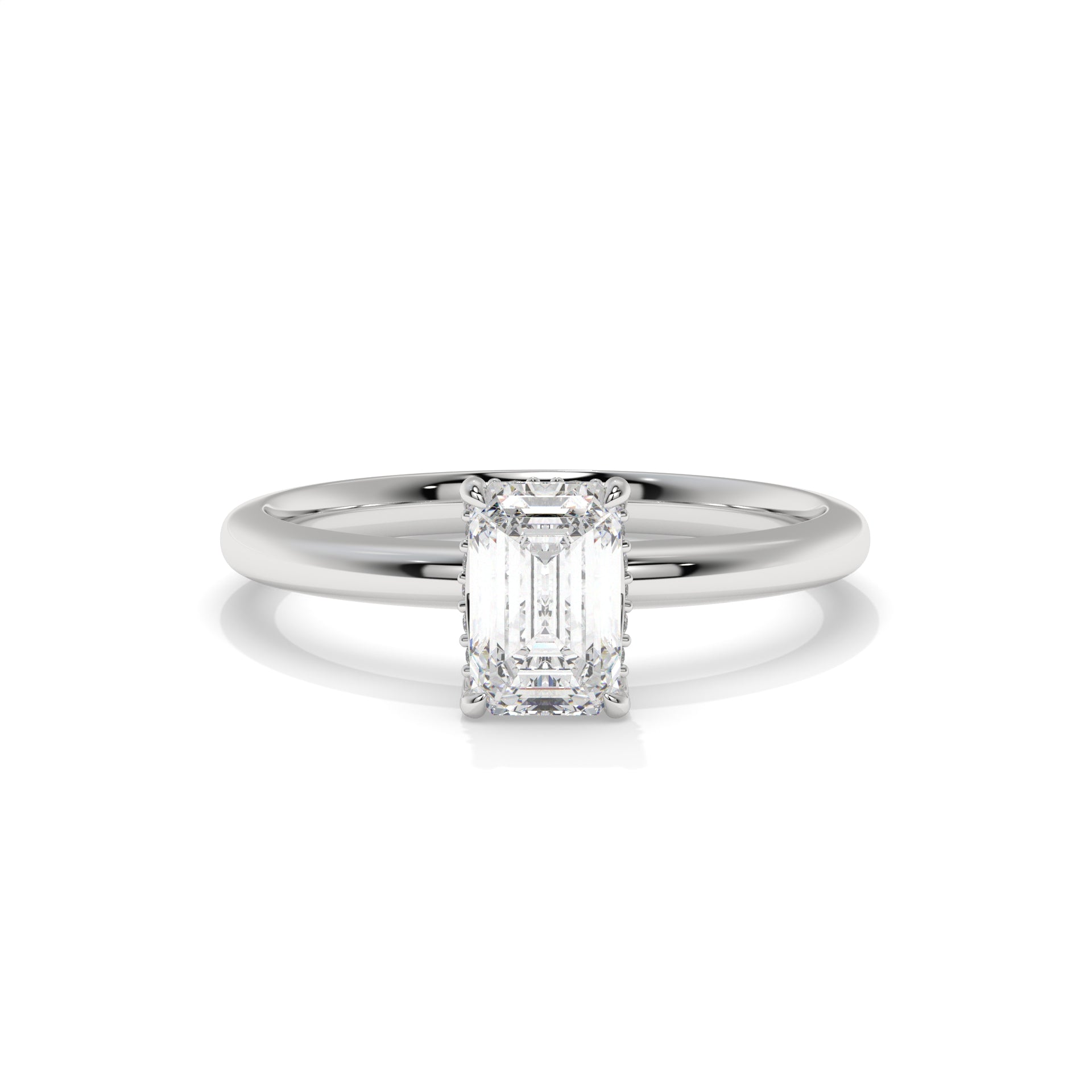 18K White Gold - 1.05