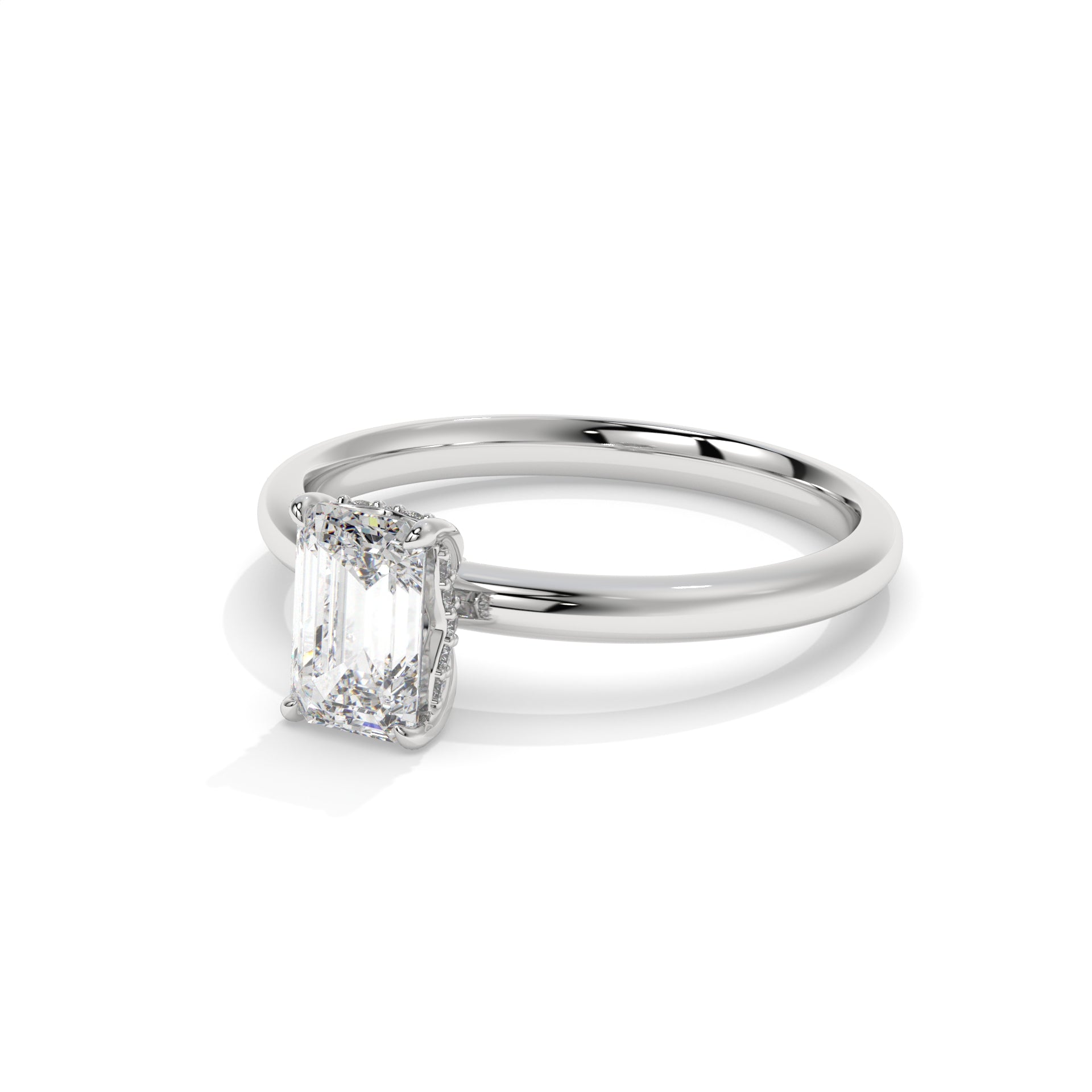 14K White Gold - 1.05