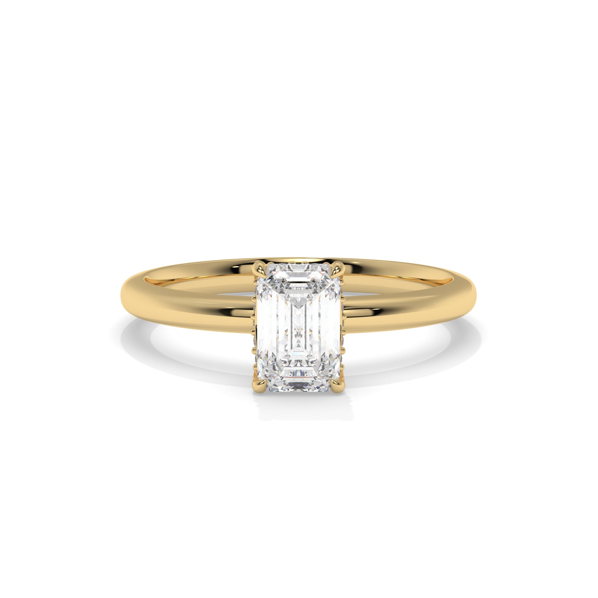 14K Yellow Gold - 1.05