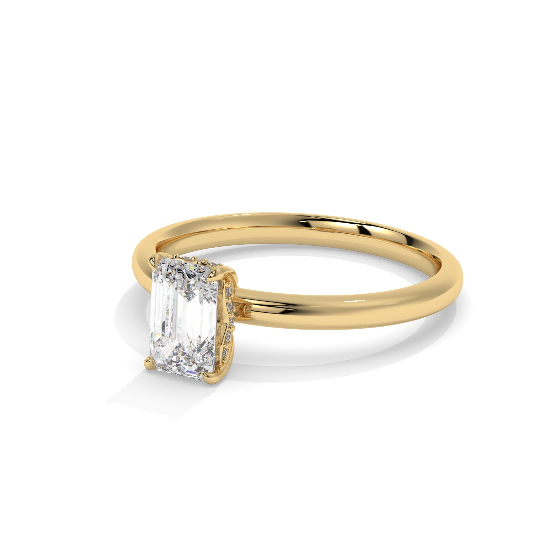 18K Yellow Gold - 1.05