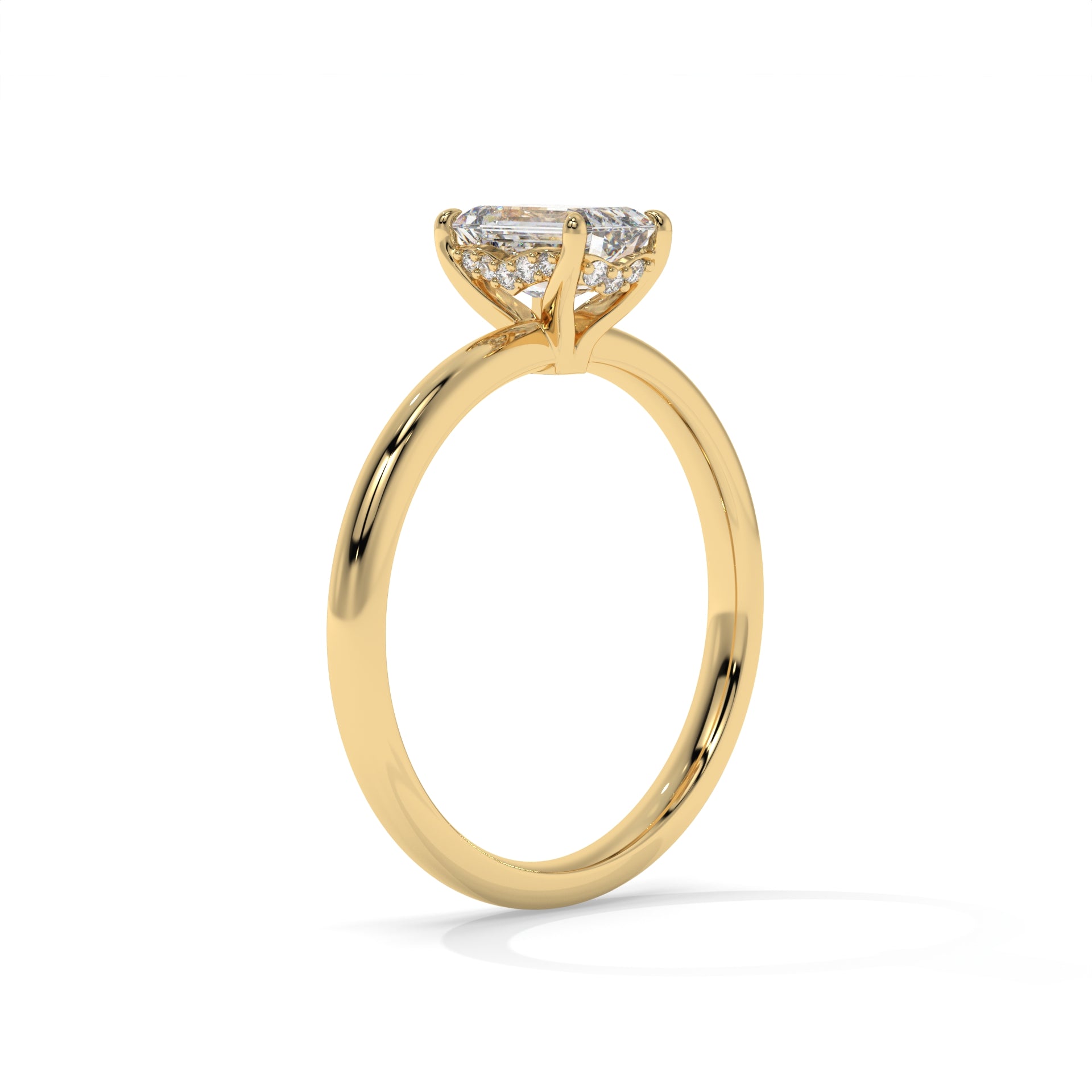 14K Yellow Gold - 1.05