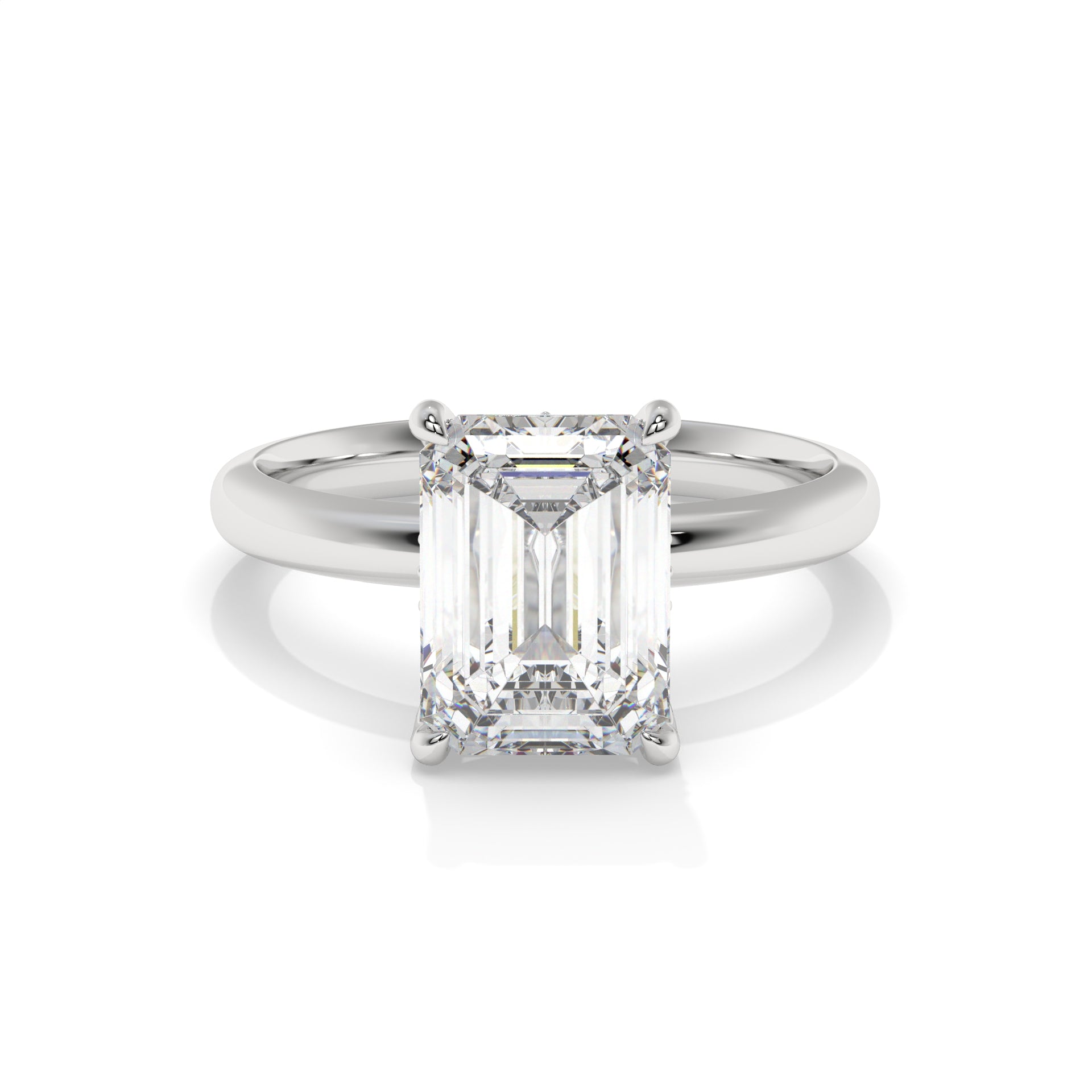 18K White Gold - 3.08