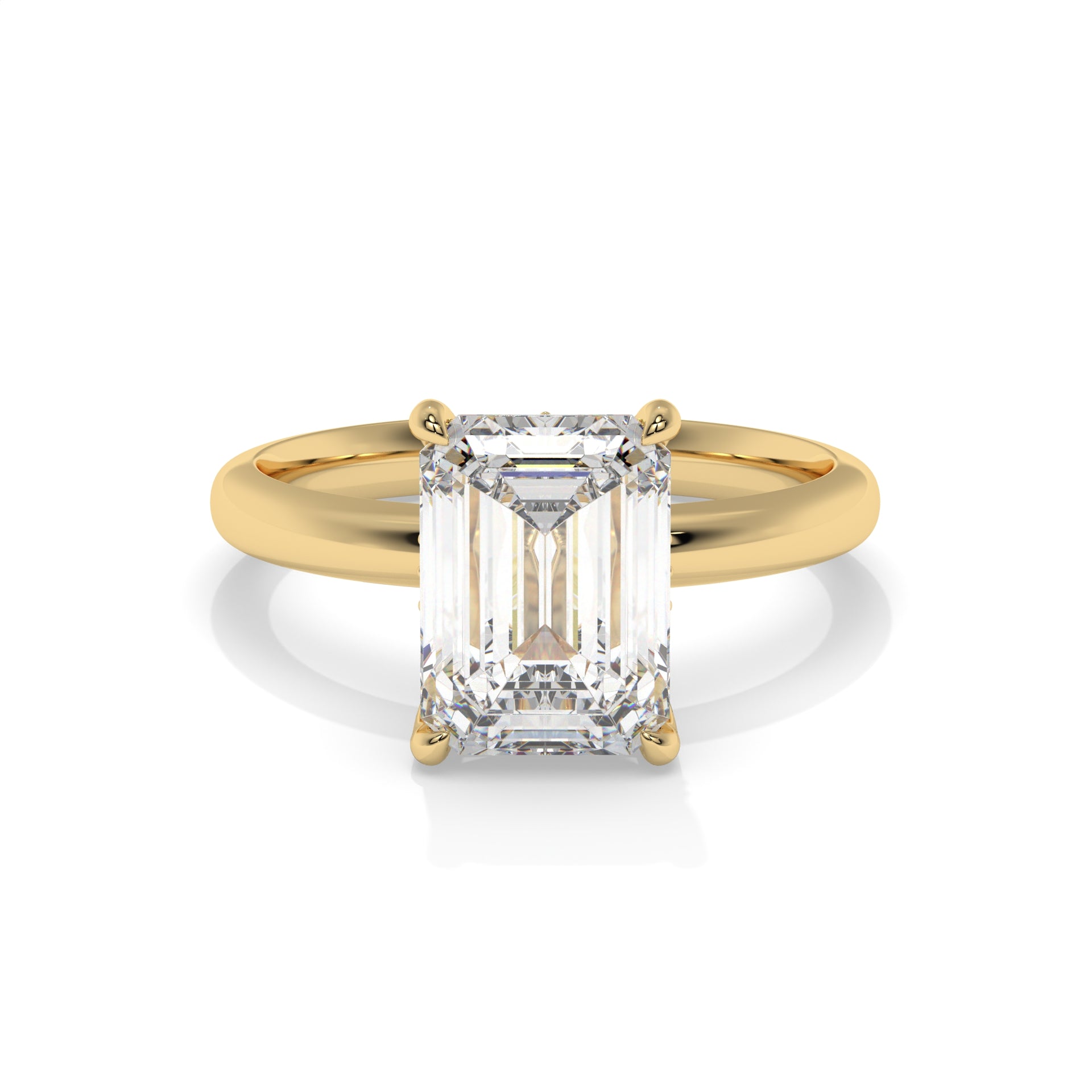 14K Yellow Gold - 3.08