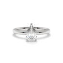 14K White Gold - 1.05