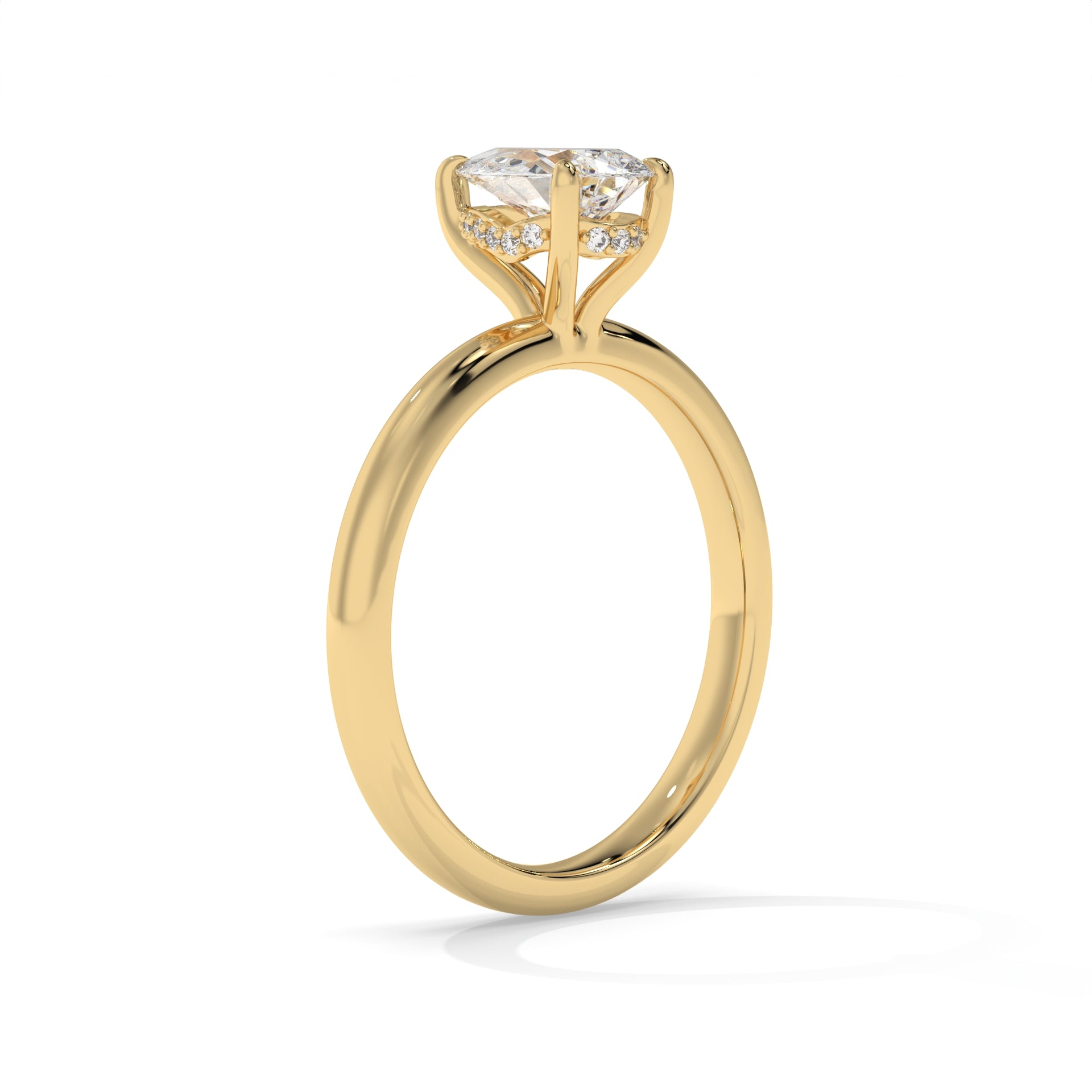 14K Yellow Gold - 1.05