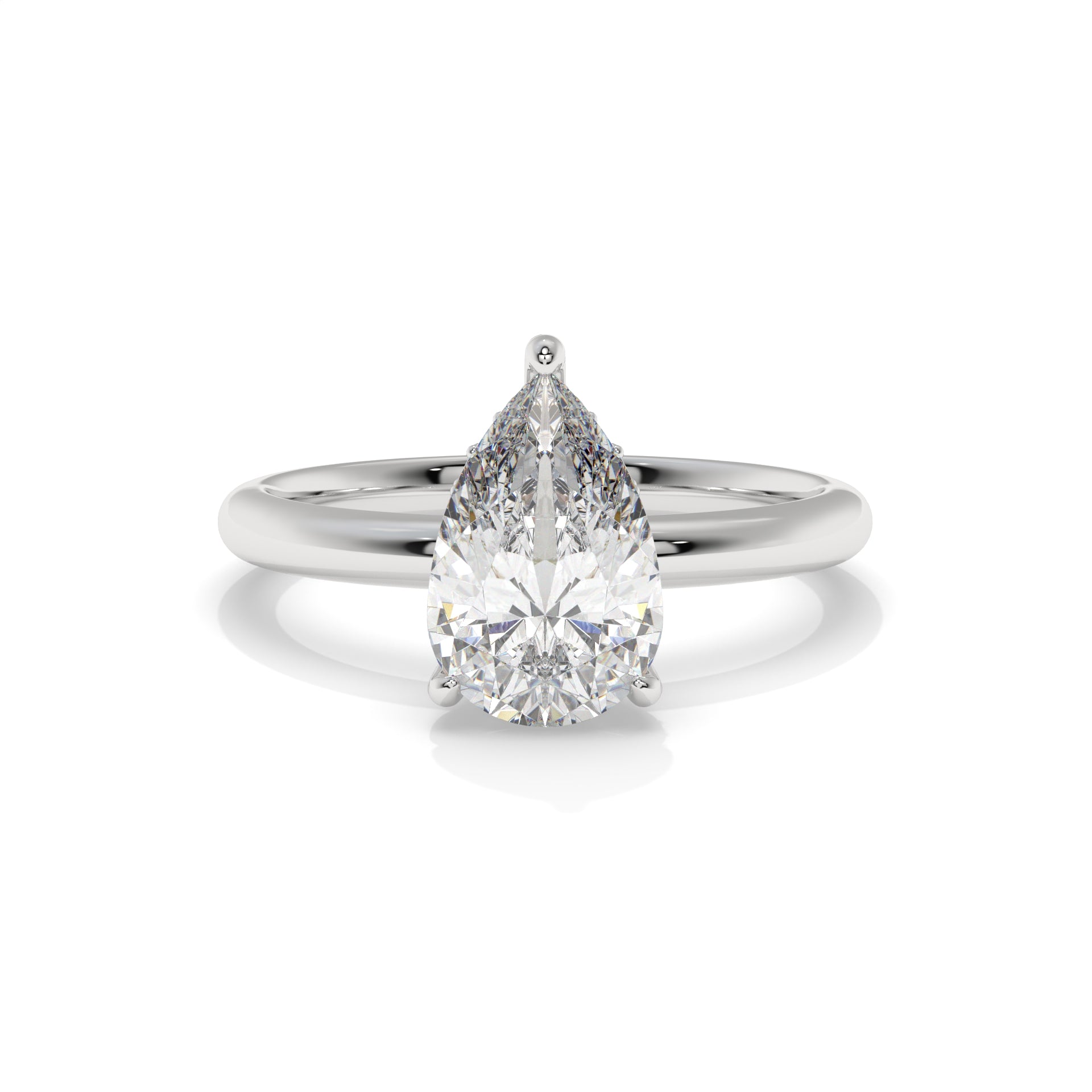 18K White Gold - 2.10