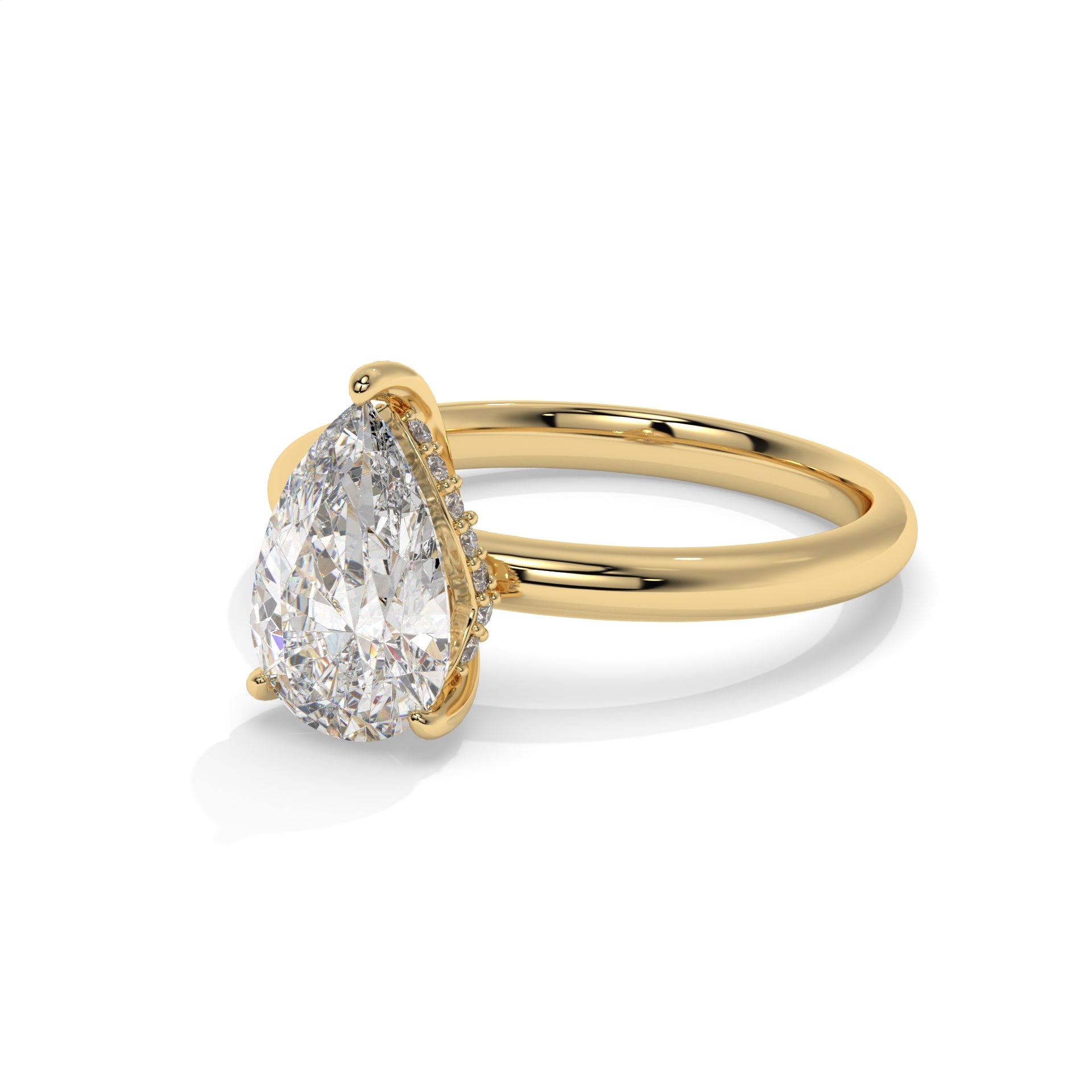 18K Yellow Gold - 2.10