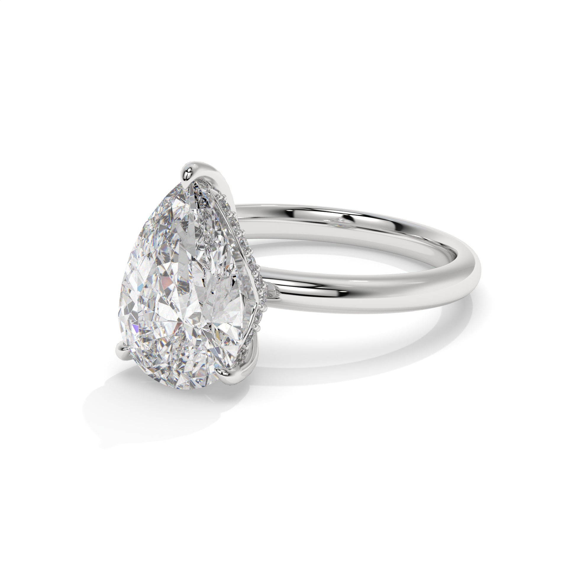 14K White Gold - 3.10