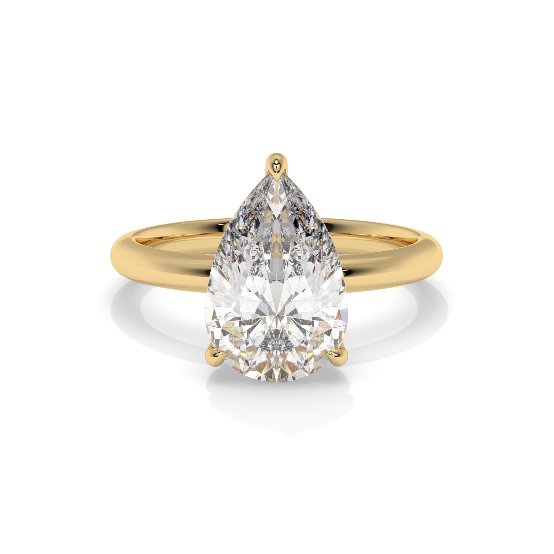 14K Yellow Gold - 3.10