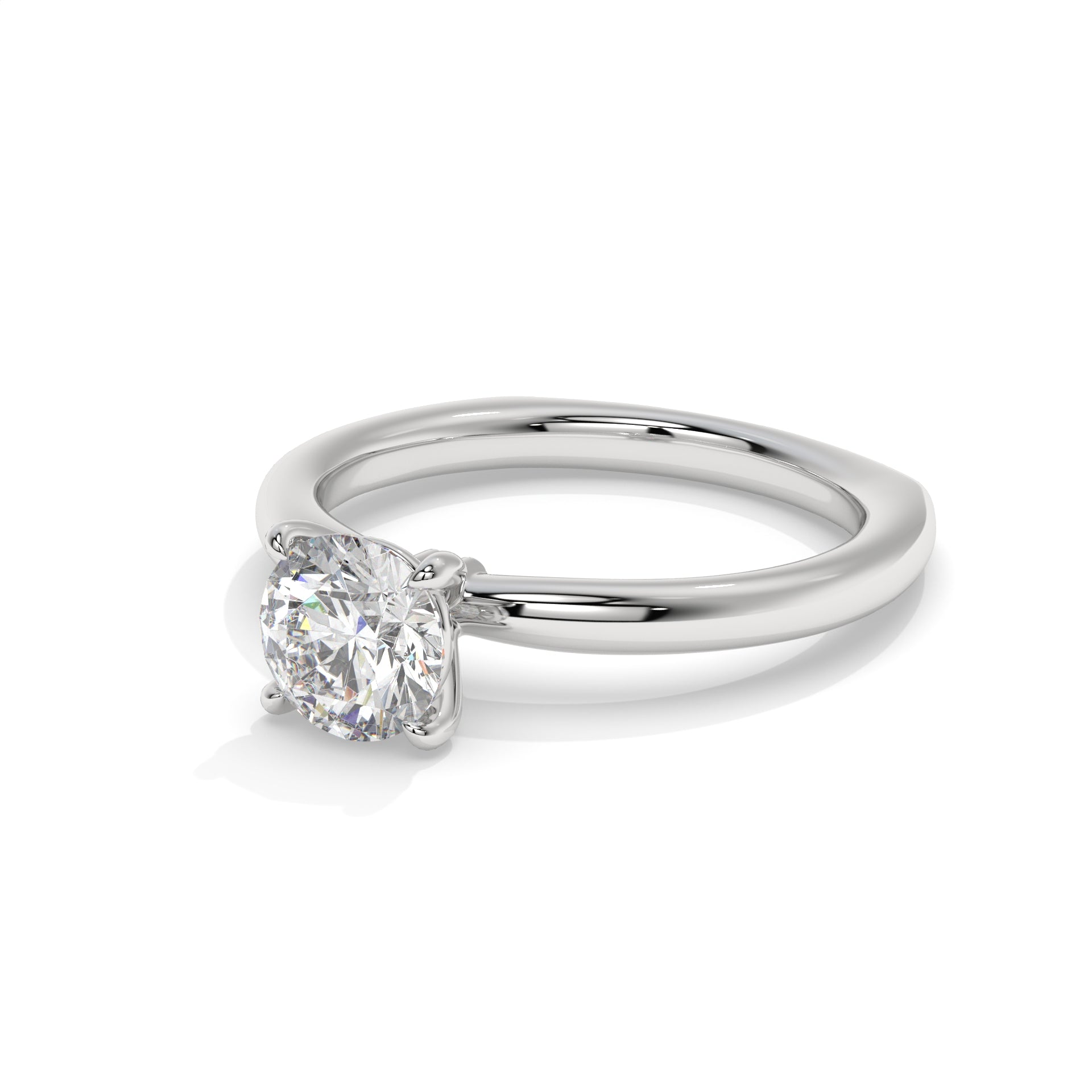 14K White Gold - 1.00