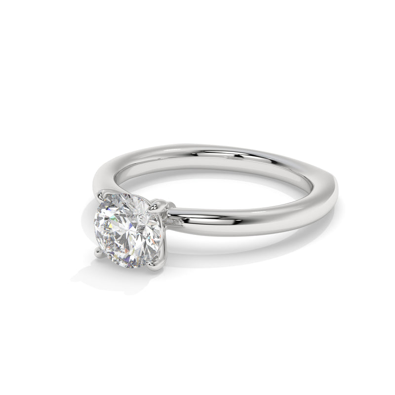 14K White Gold - 1.00