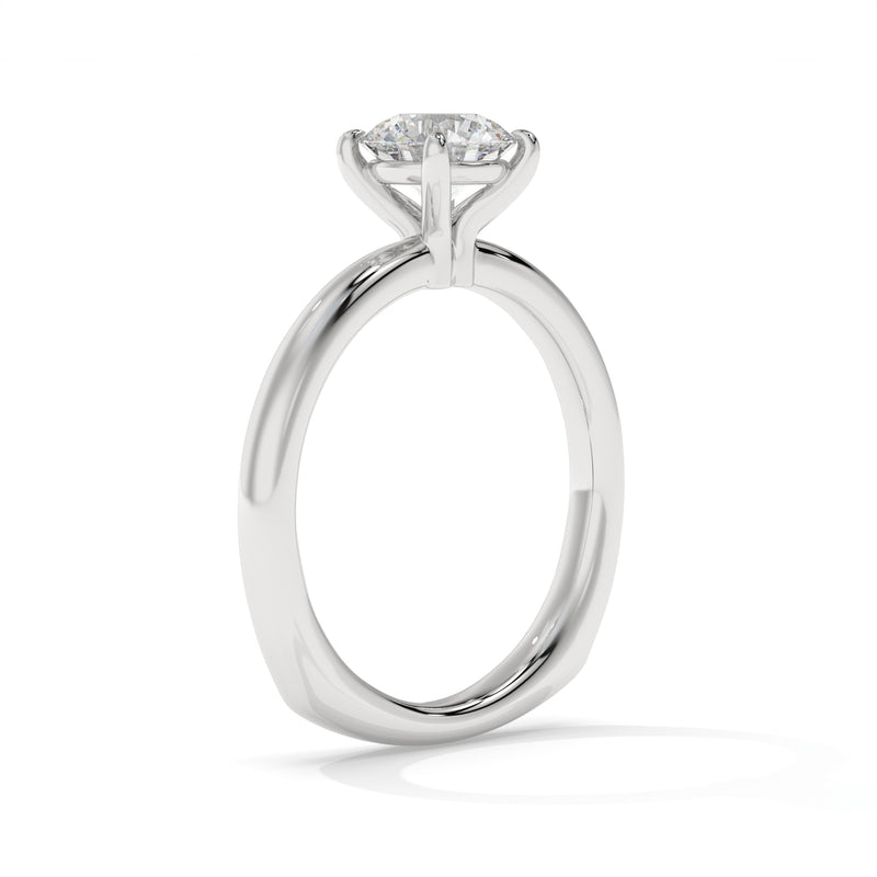 18K White Gold - 1.00