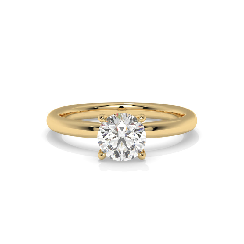 14K Yellow Gold - 1.00