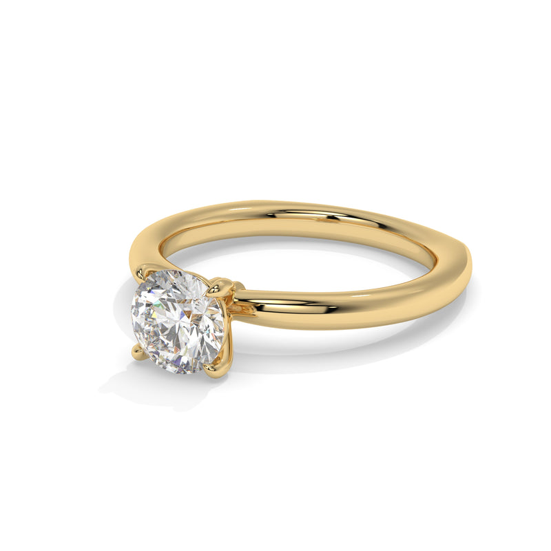 14K Yellow Gold - 1.00