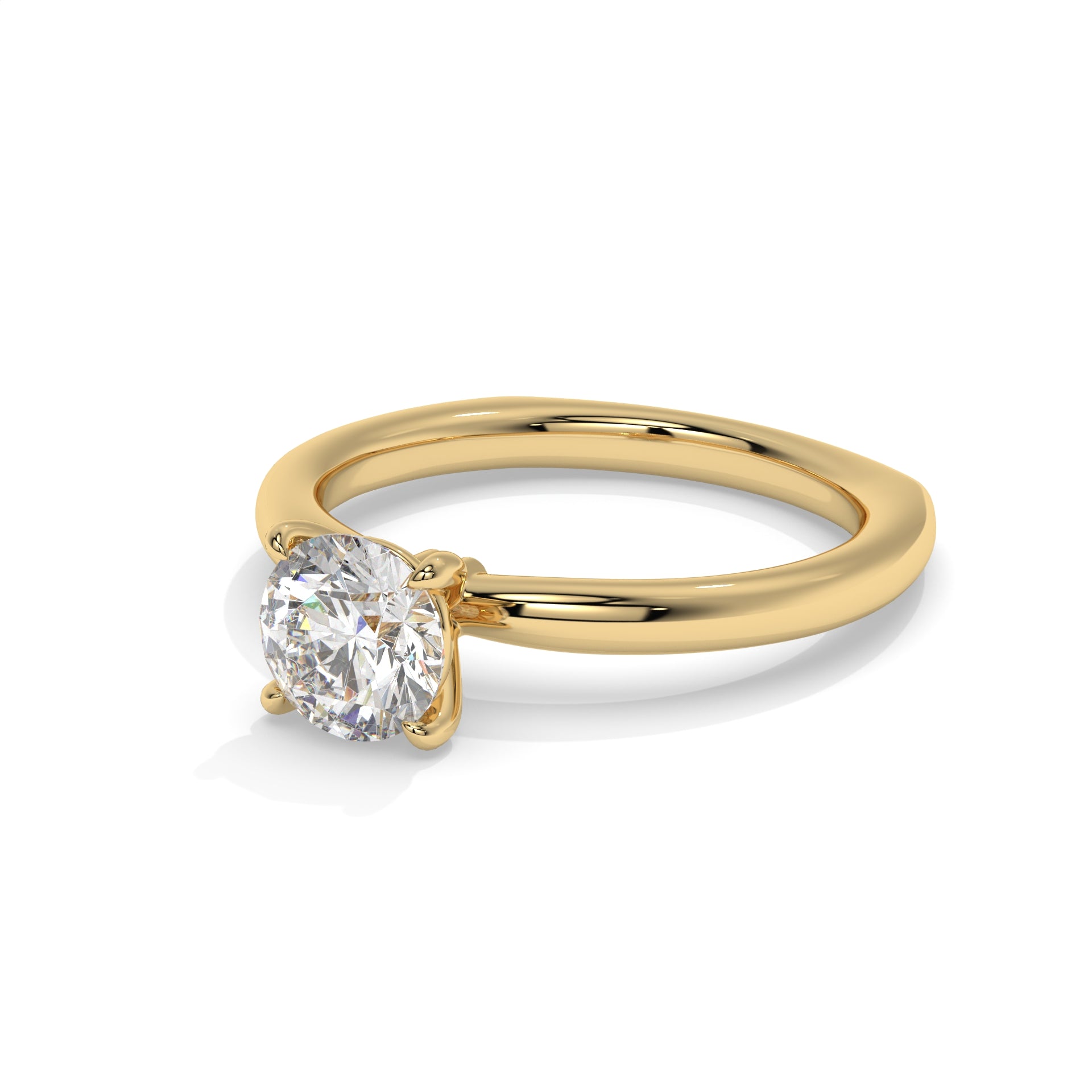 18K Yellow Gold - 1.00
