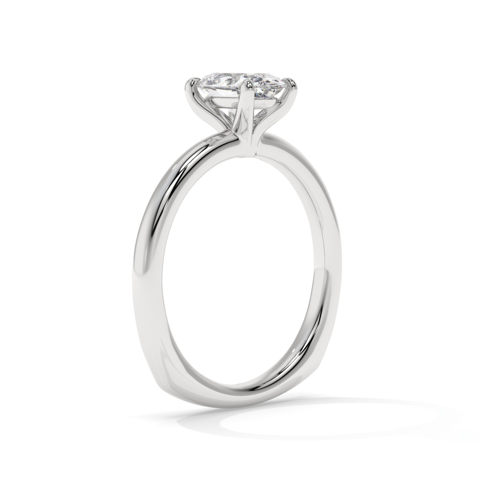 14K White Gold - 1.00