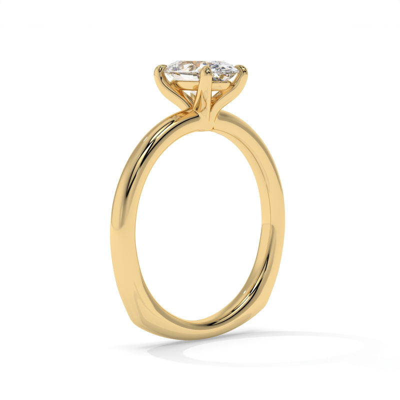 14K Yellow Gold - 1.00