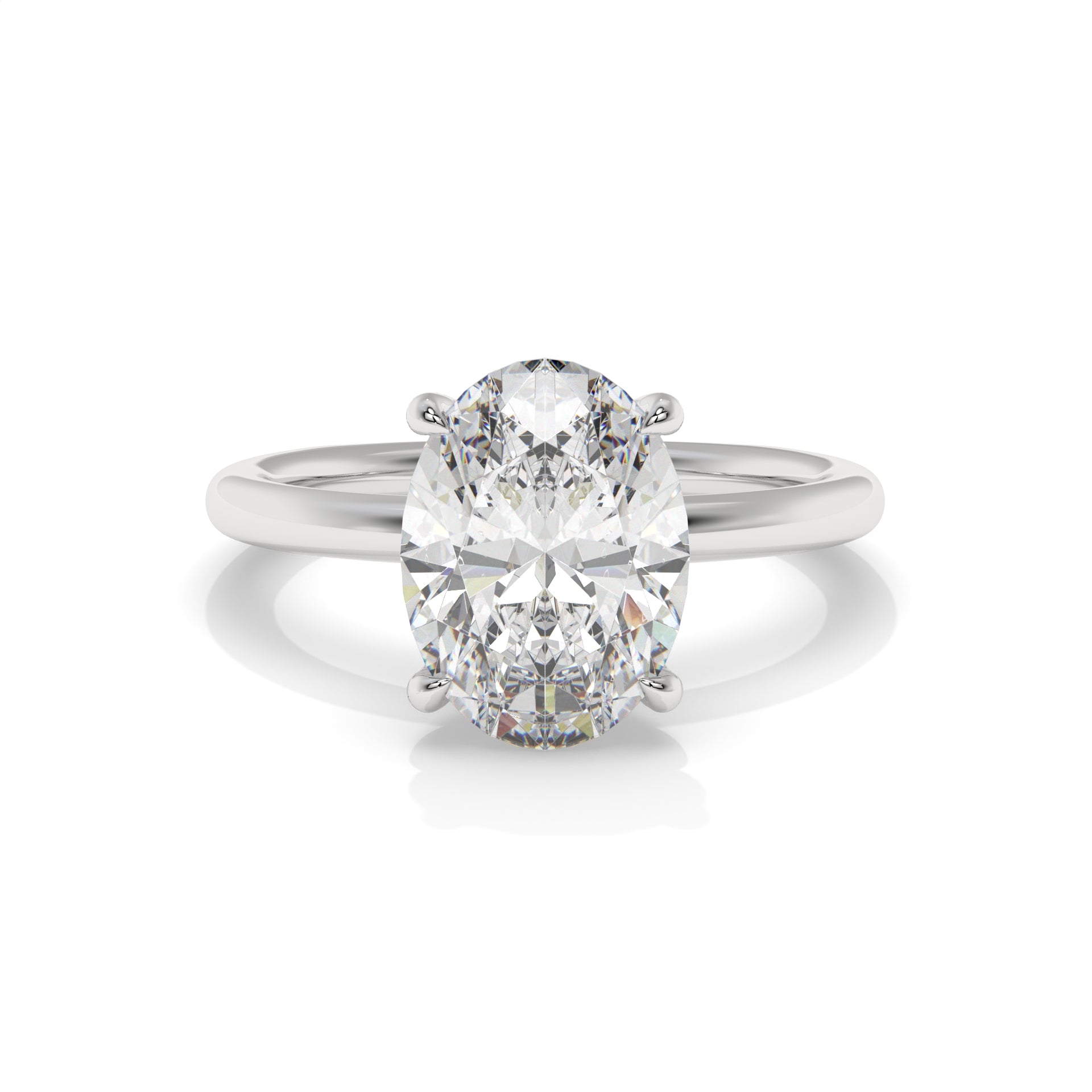 18K White Gold - 3.00