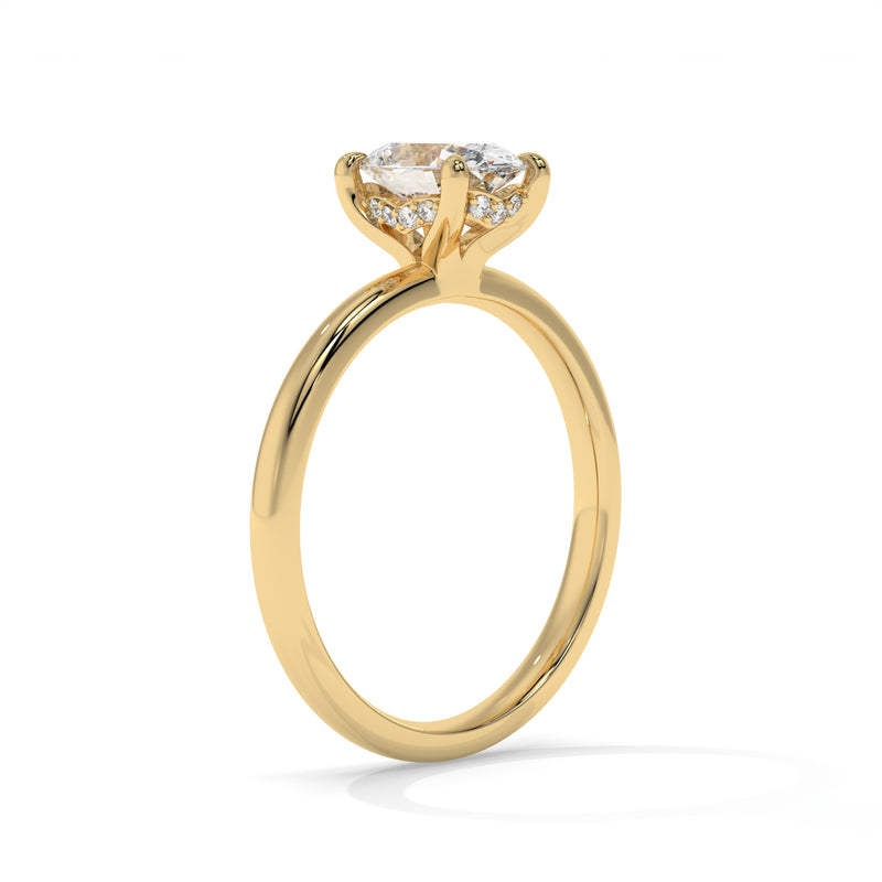 18K Yellow Gold - 1.15
