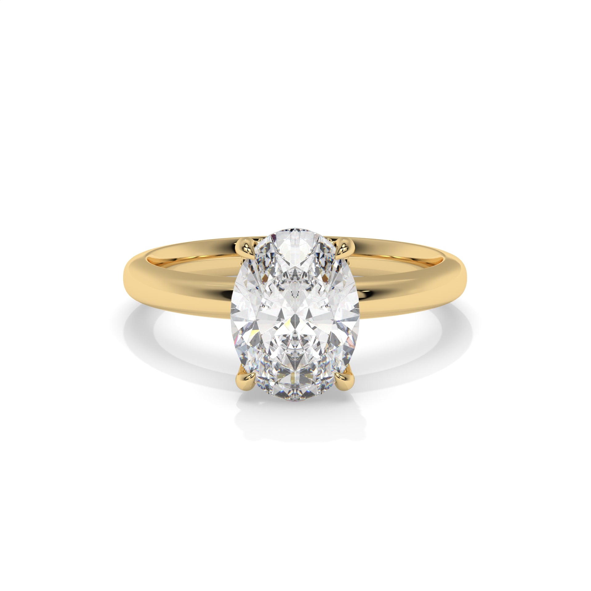 18K Yellow Gold - 2.05