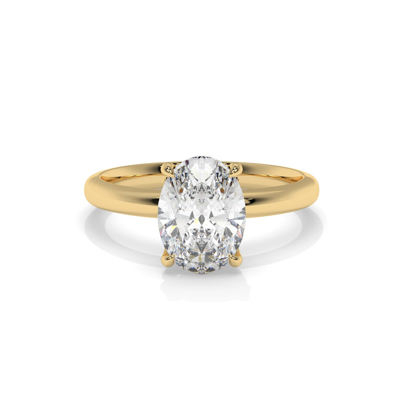 18K Yellow Gold - 1.85