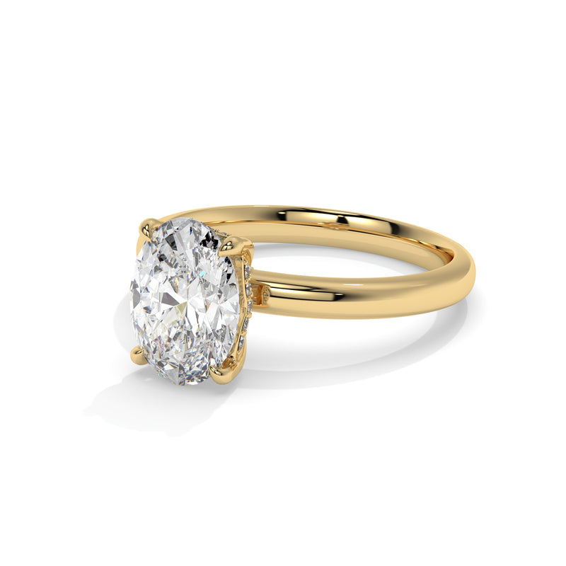 18K Yellow Gold - 1.85