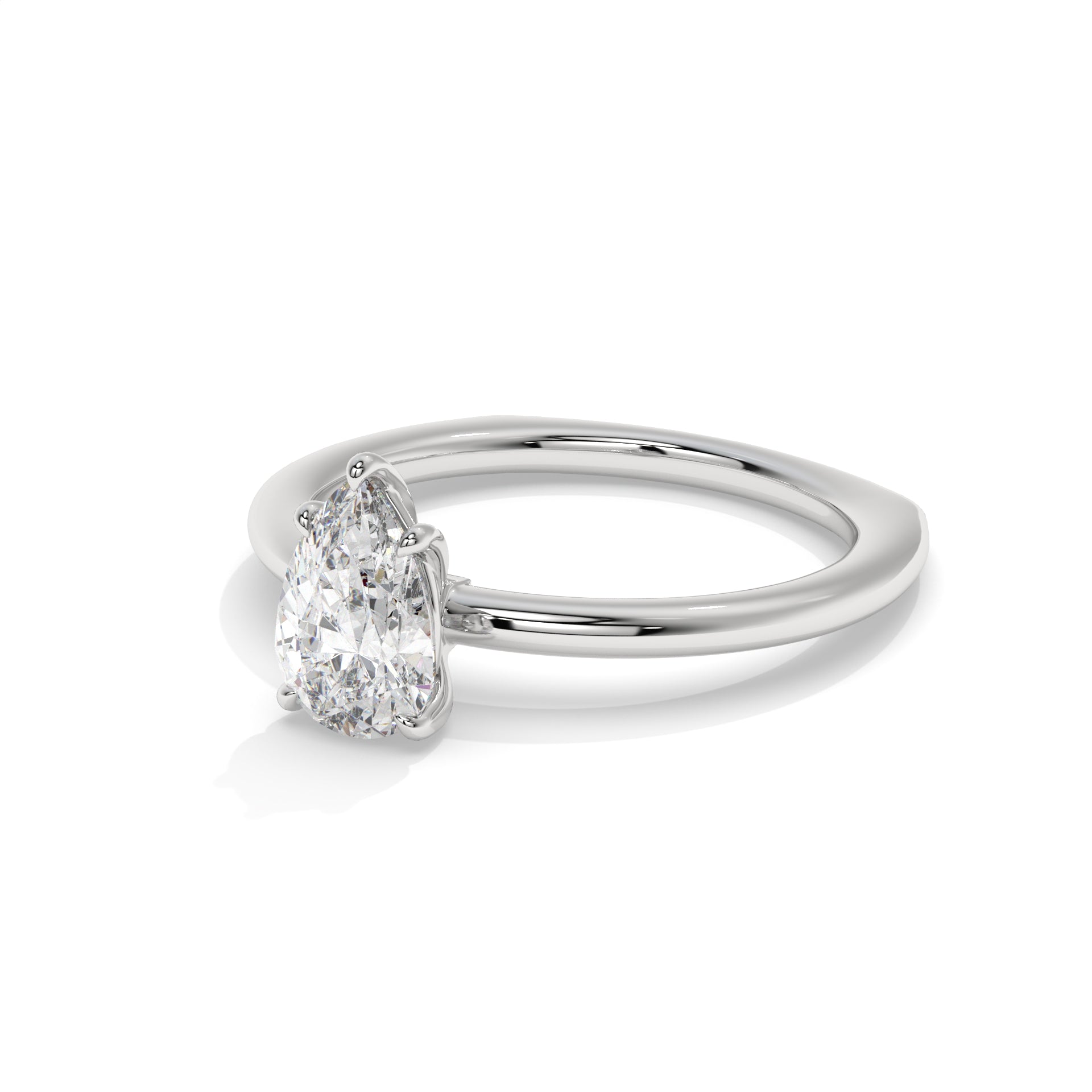 18K White Gold - 1.00