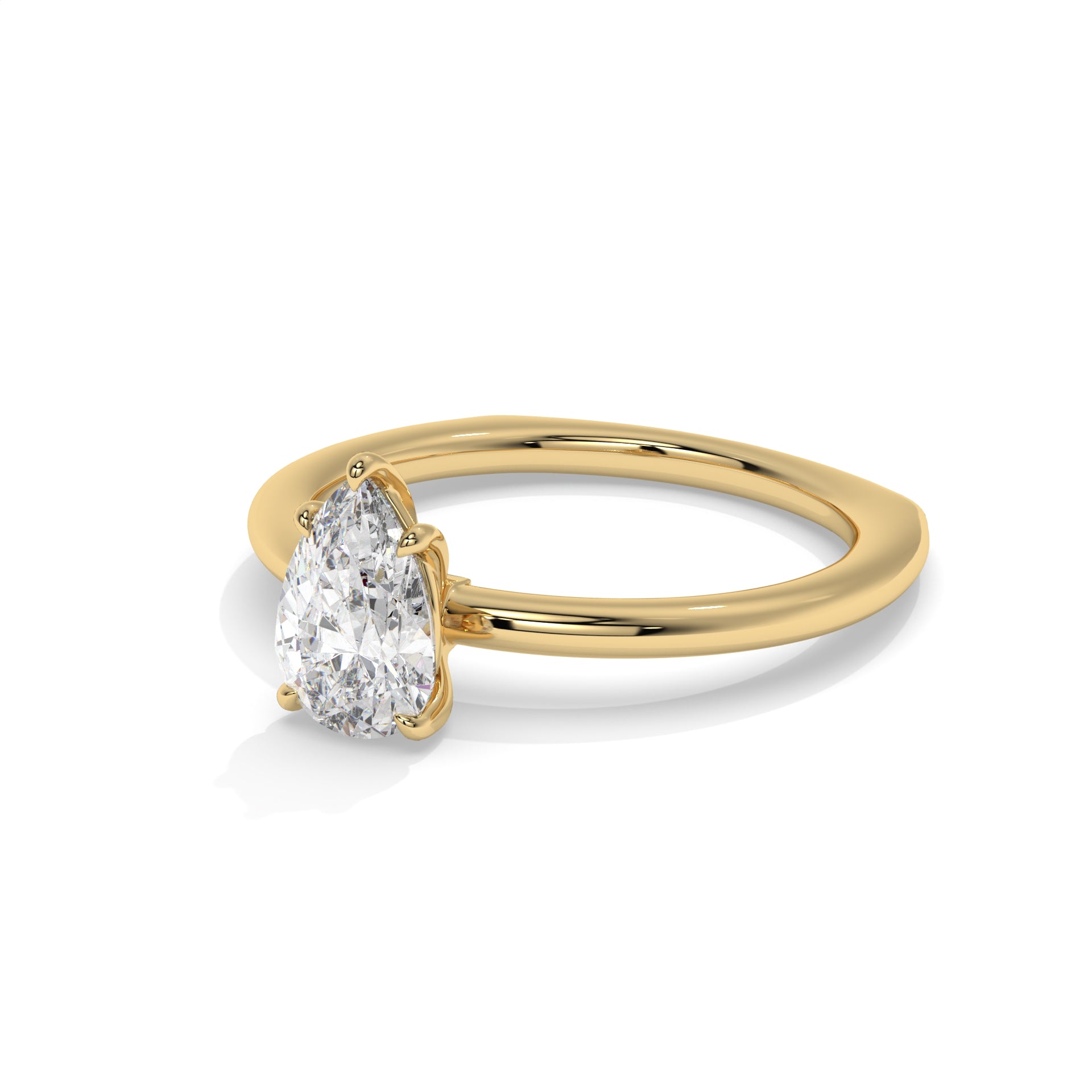 18K Yellow Gold - 1.00