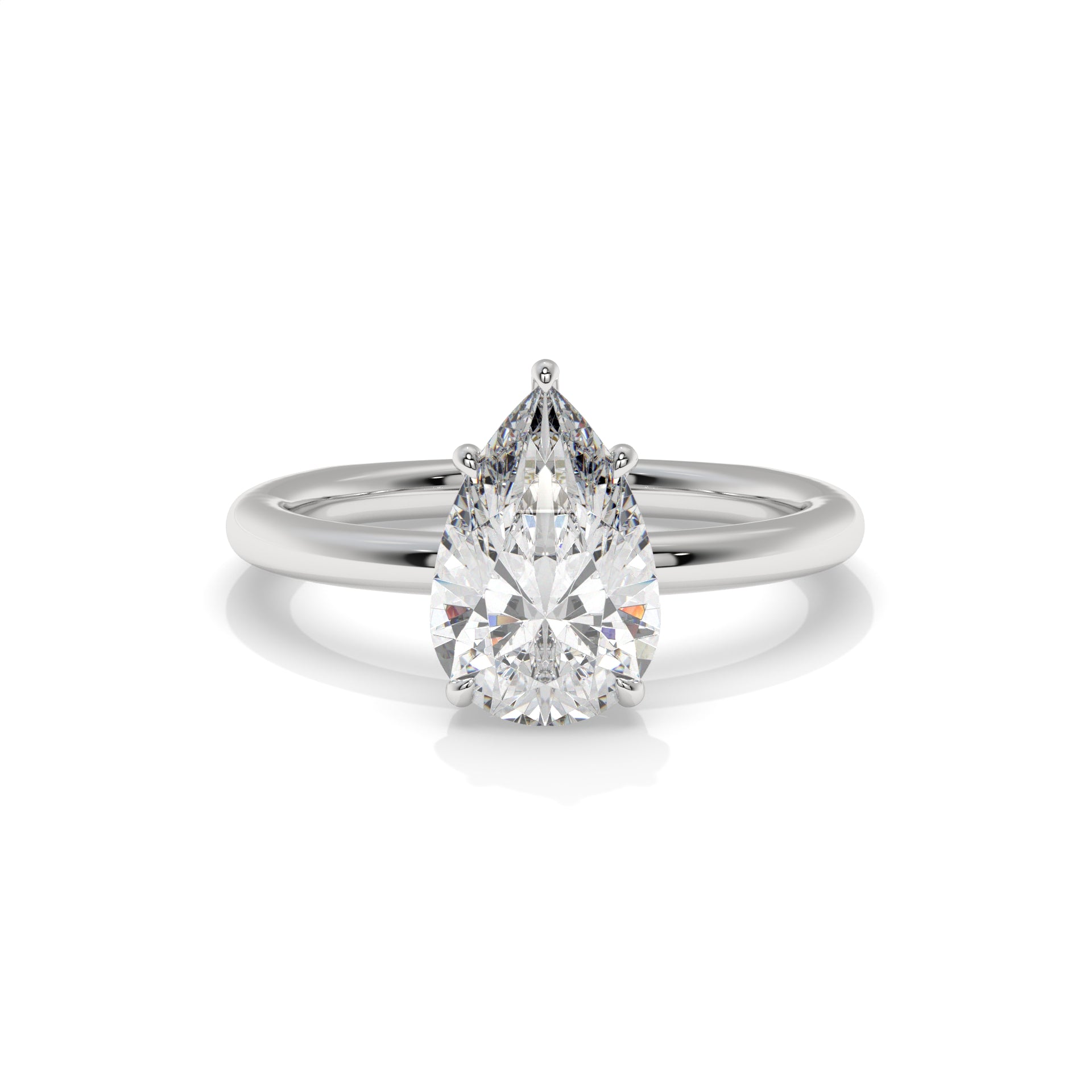 14K White Gold - 2.00