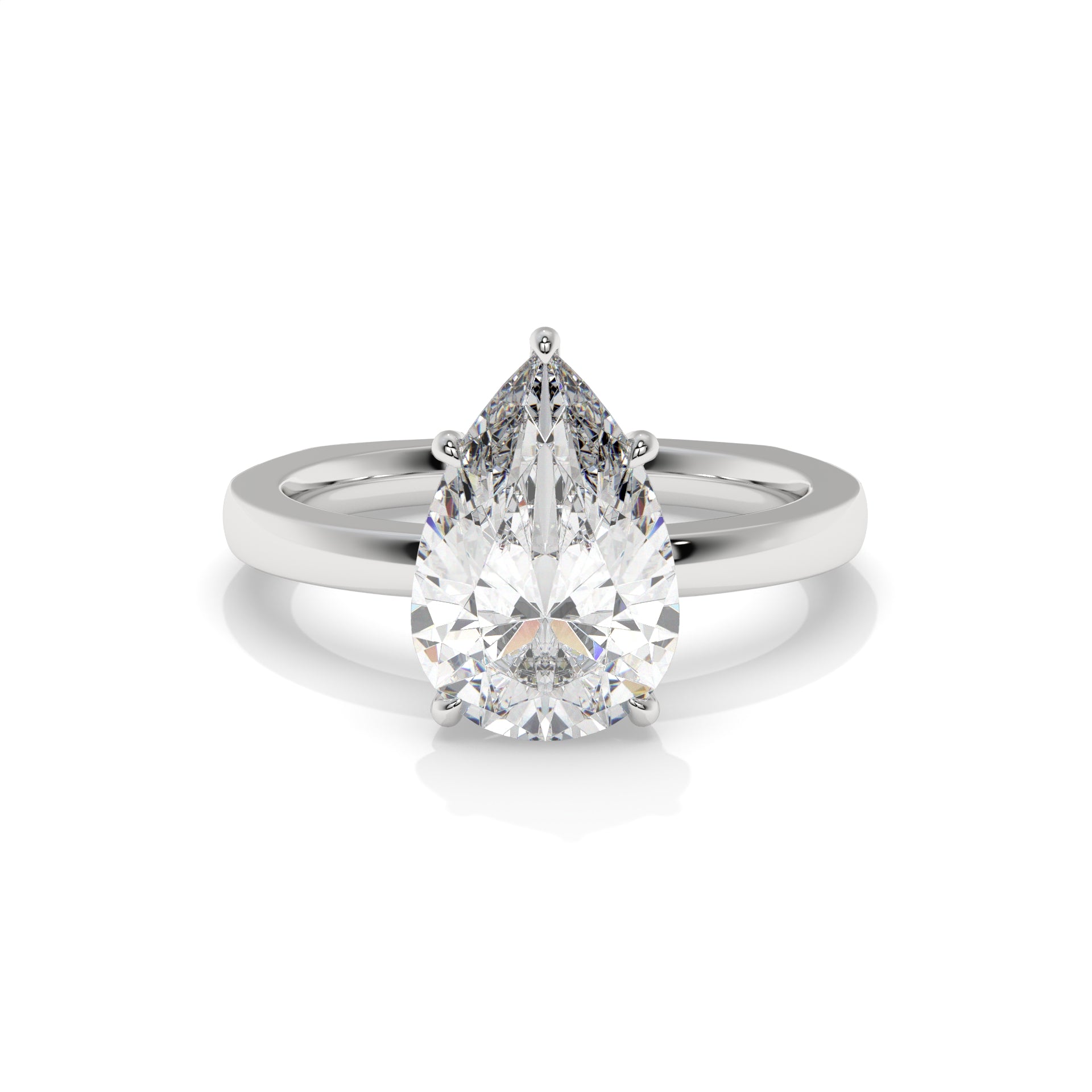 14K White Gold - 3.00