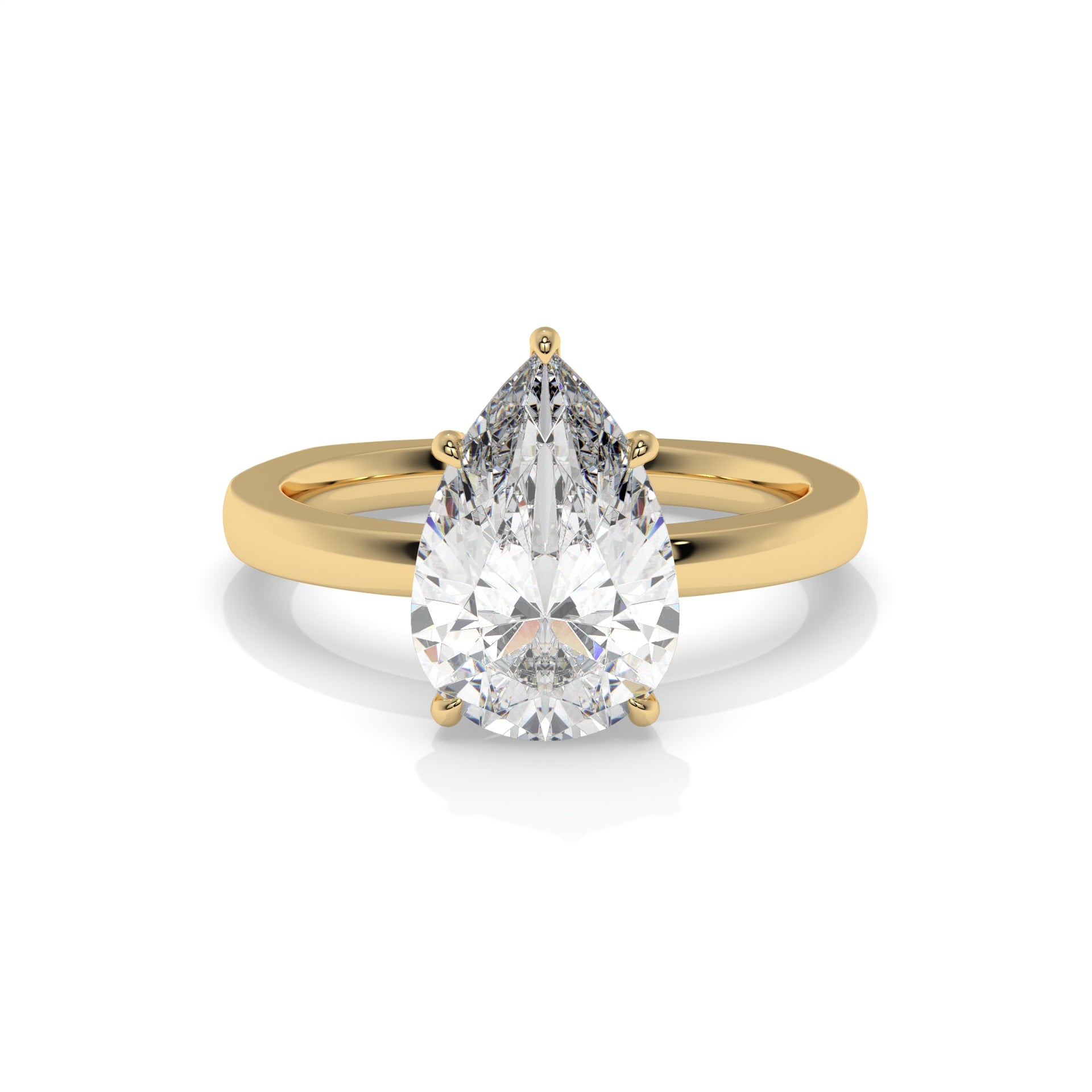 18K Yellow Gold - 3.00