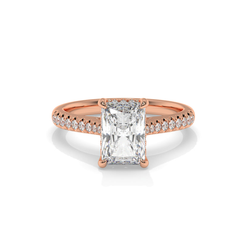 14K Rose Gold - Radiant