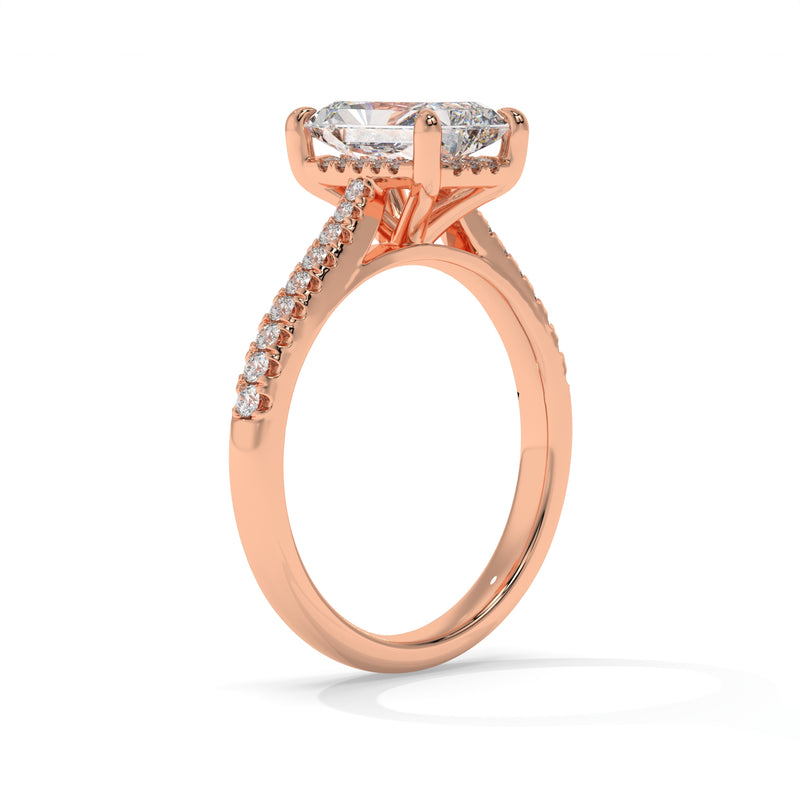 14K Rose Gold - Radiant